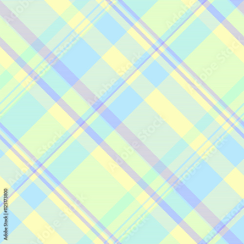 Free pattern plaid tartan, variation check vector seamless. Direct texture background fabric textile in light and indigo colors.