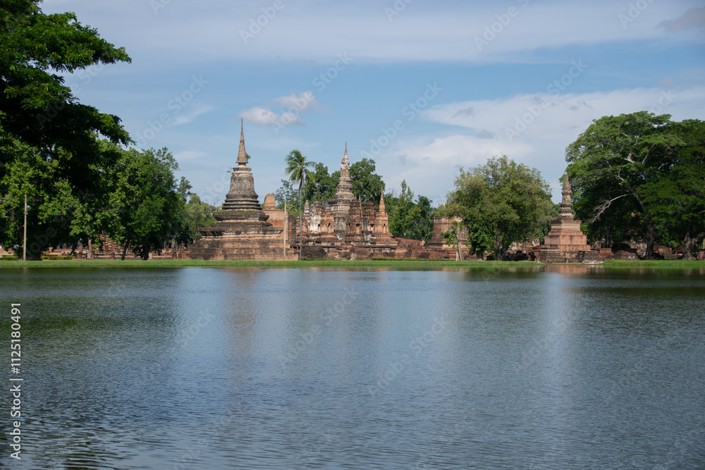 Naklejka premium Si Sanphet Temple Thailand 