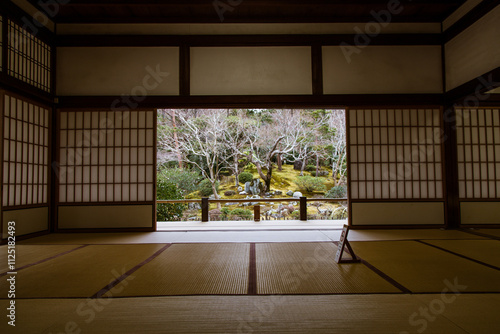 View from the Tenryū-ji temple in Kyoto, Japan