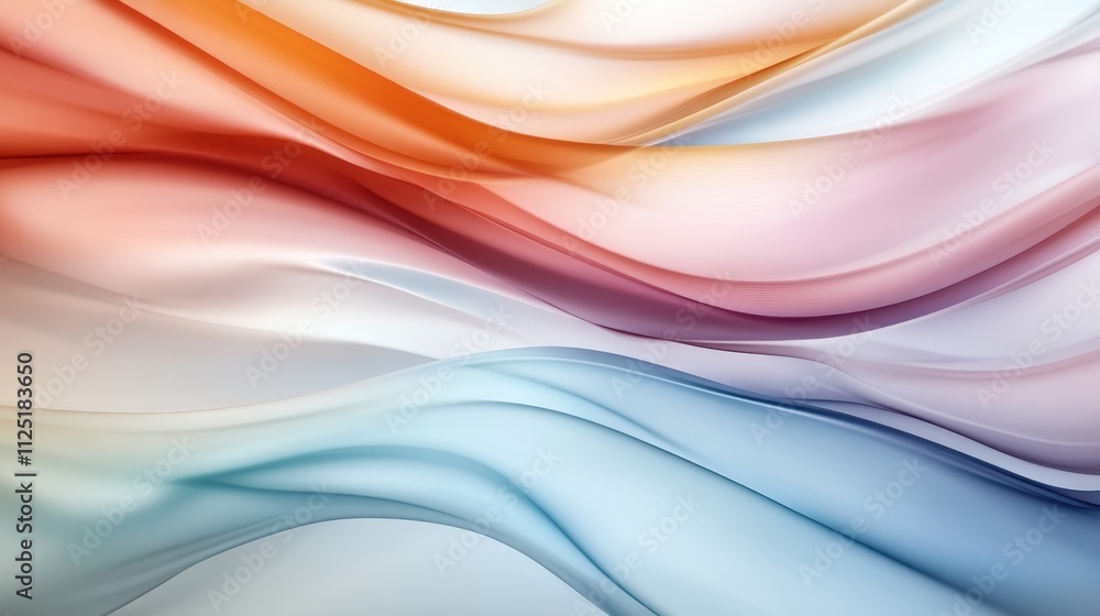 This image showcases an elegant blend of flowing, multicolored waves, creating an abstract dreamscape that exudes fluidity, calmness, and vibrant beauty. This image showcases an elegant blend of flowing, multicolored waves, creating an abstract dreamscape that exudes fluidity, calmness, and vibrant beauty.