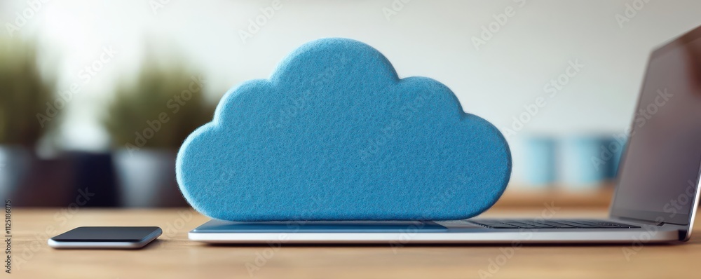A developer testing cloud connected services on a smartphone and laptop, showcasing seamless cross platform integration A developer testing cloud connected services on a smartphone and laptop, showcasing seamless cross platform integration