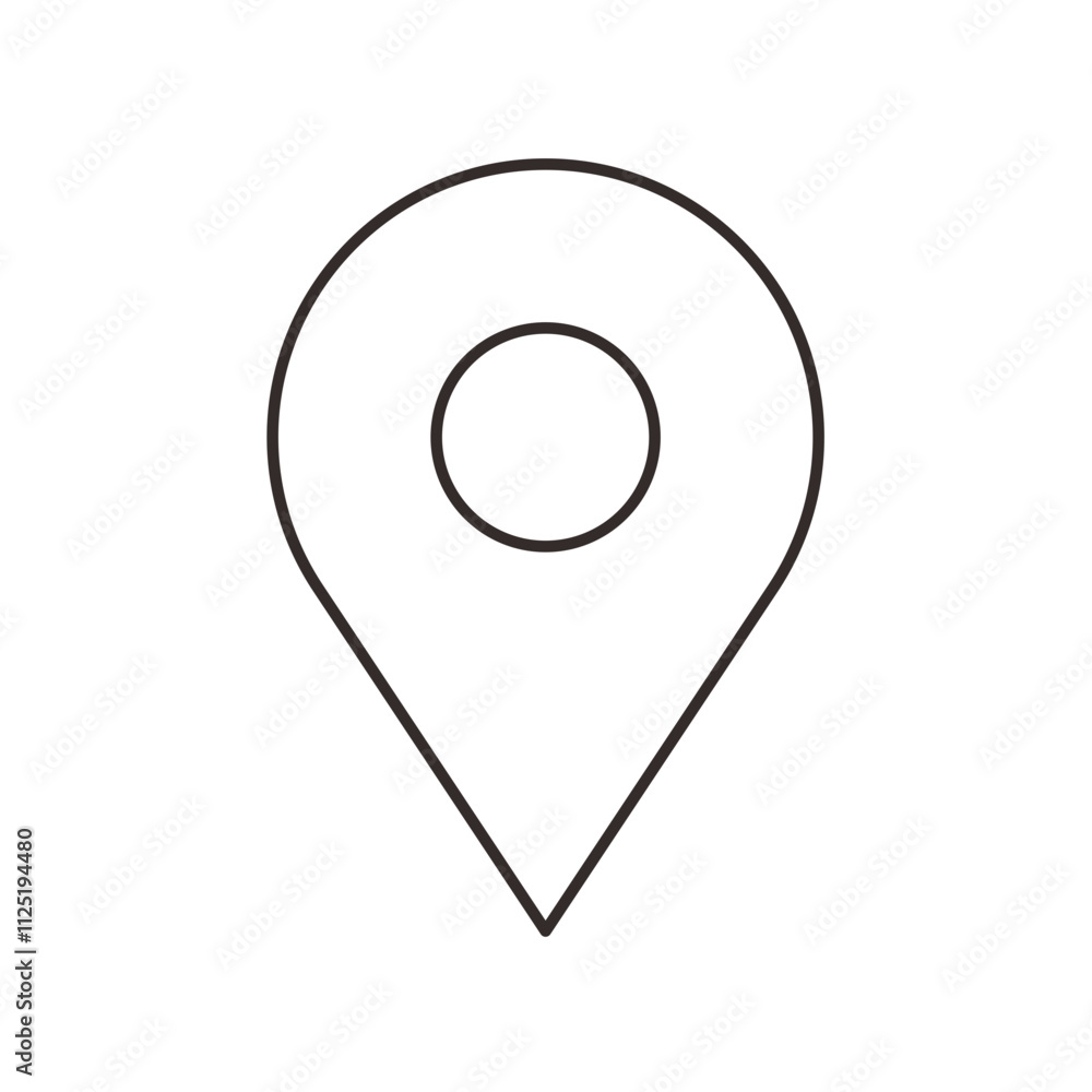 map pointer icon map pointer icon