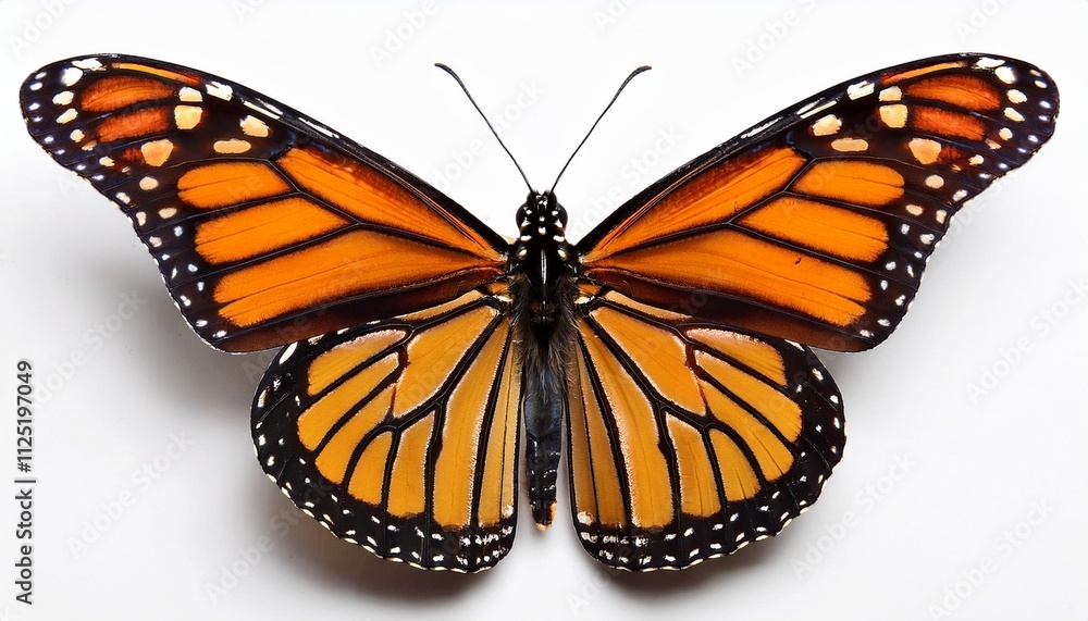 Obraz premium butterfly on black background