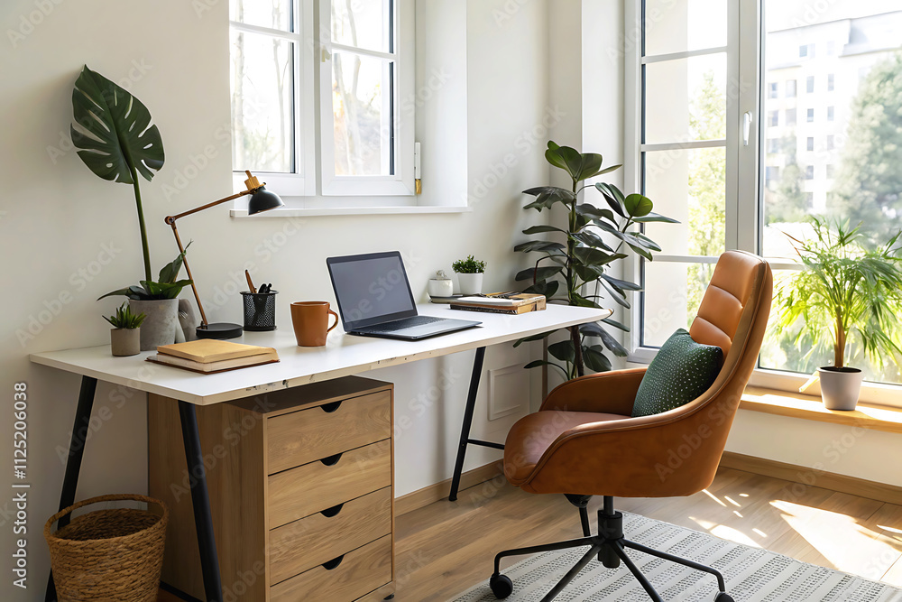 modern office interior with furniture modern office interior with furniture