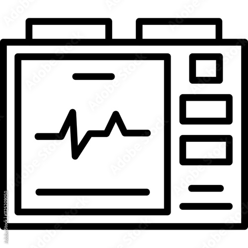 Electrocardiogram Icon