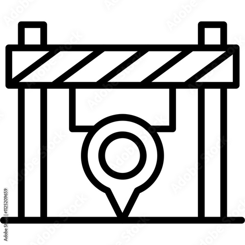 Road Obstruction Icon