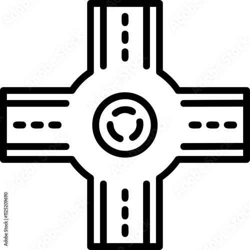Roundabout Icon