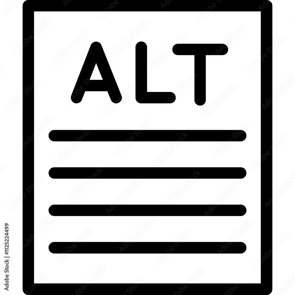 Alt text Icon