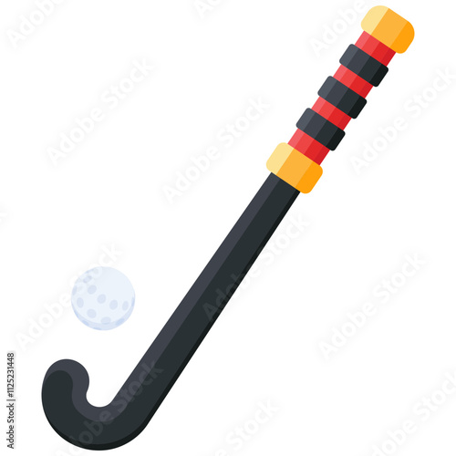 Field Hockey Stick with Ball