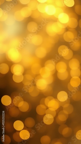 Sparkling golden bokeh lights create a warm and inviting atmosphere in a cozy setting