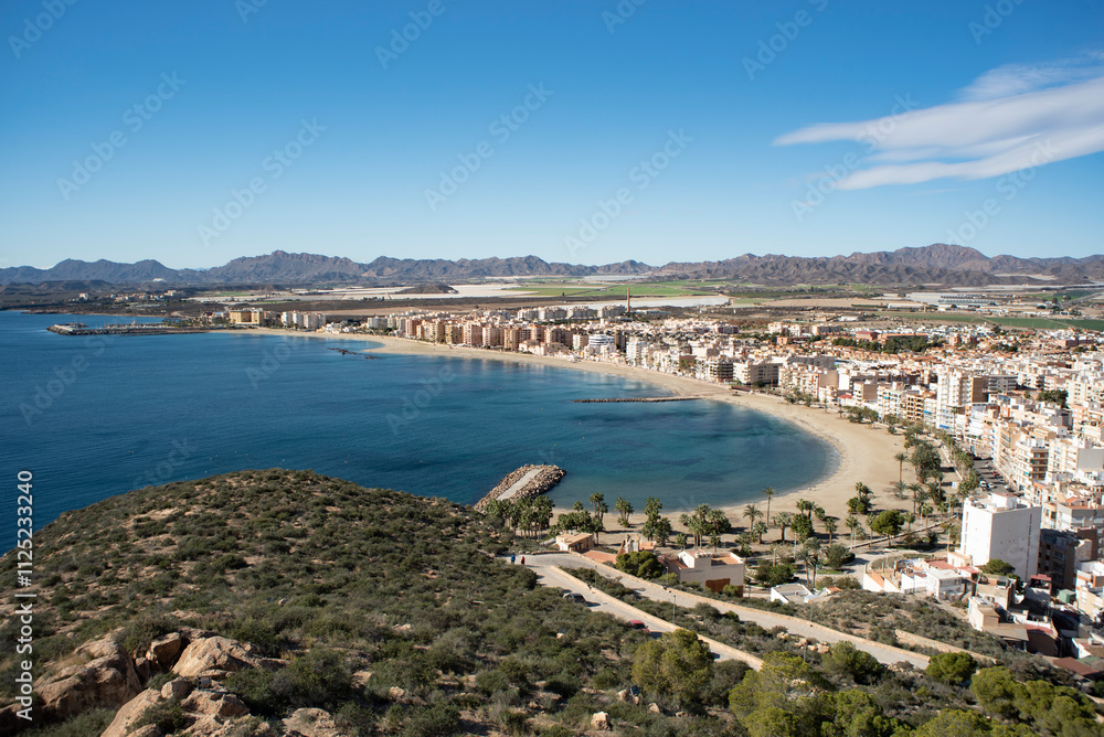 Fototapeta premium West Bay in the city of Aguilas