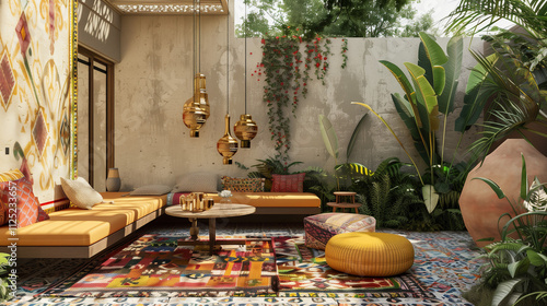 Wallpaper Mural Landscape house and Resort garden design ideas Indian style Torontodigital.ca