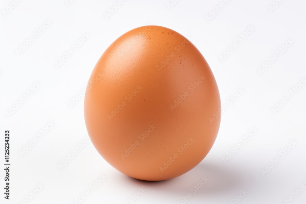Chicken egg isolated on clear white background Chicken egg isolated on clear white background