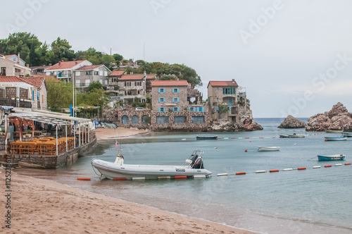 Resort village Pržno in the municipality of Budva,  Montenegro. 