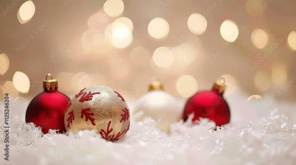 christmas decoration background with balls christmas decoration background with balls