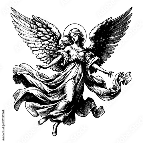 angel with wings