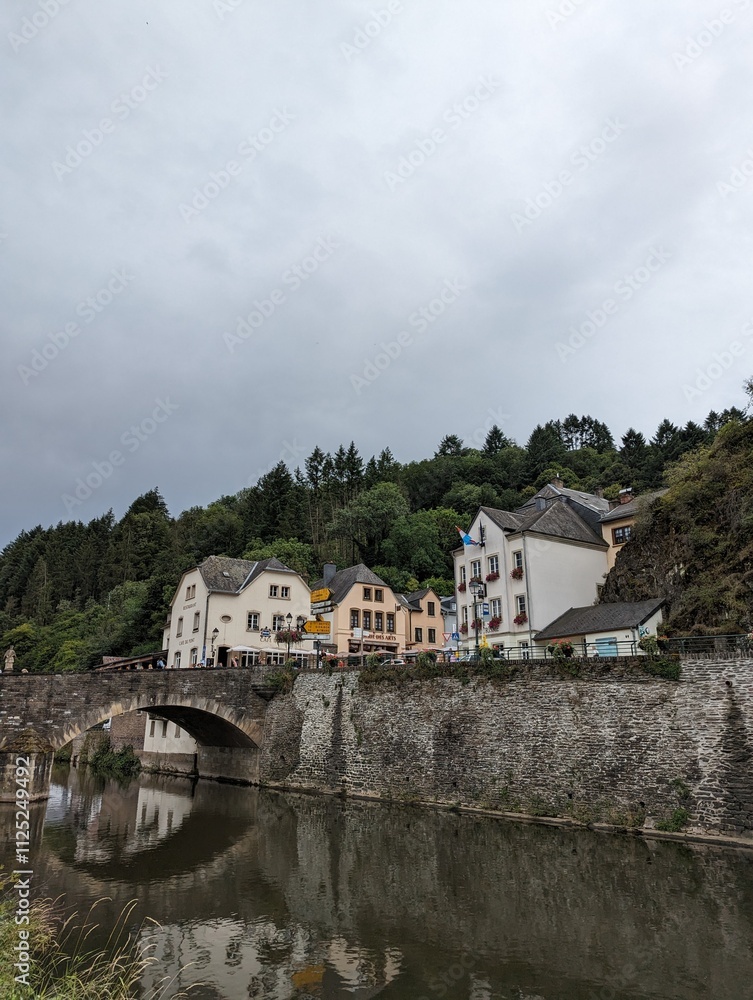 Obraz premium Traditional Luxembourgish village in Luxembourg
