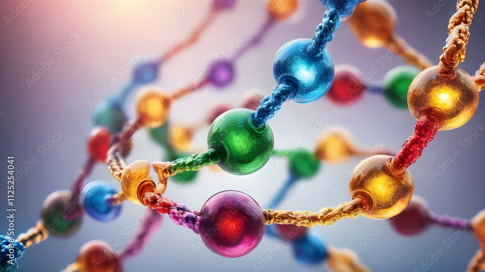 3d colorful molecular structure. Concept of the science, connection, chemistry, biology, medicine, technology. 3d colorful molecular structure. Concept of the science, connection, chemistry, biology, medicine, technology.