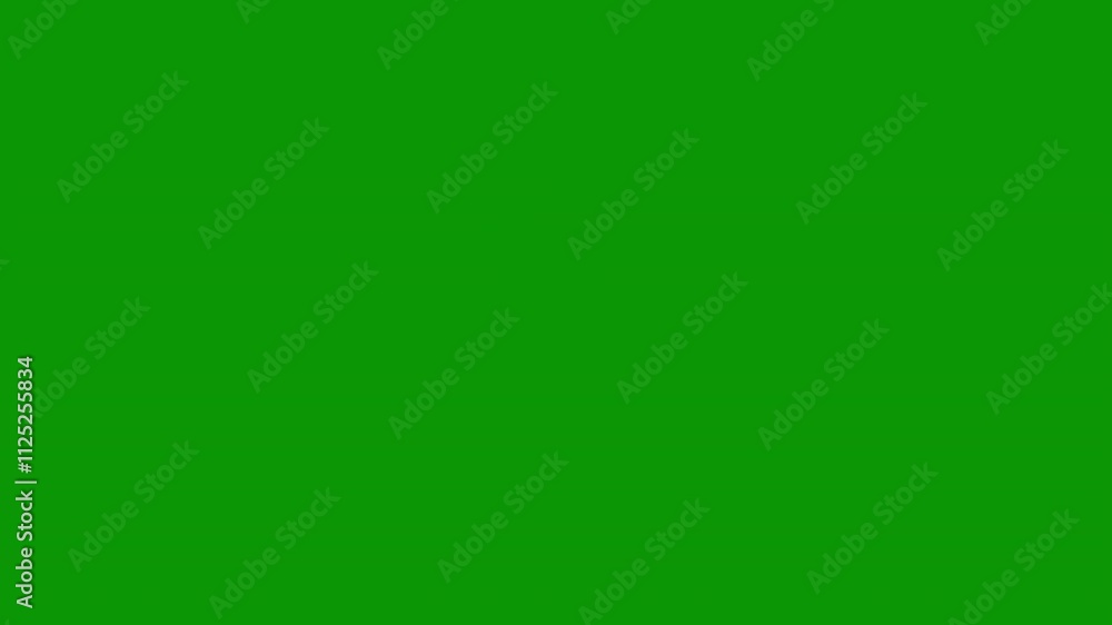 A twisting, ribbon-like white line on green, evoking motion and elegance in its design. A twisting, ribbon-like white line on green, evoking motion and elegance in its design.