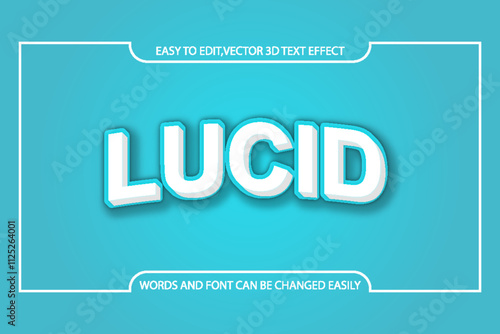 Editable text style effect - Stylish Lucid Text Effects