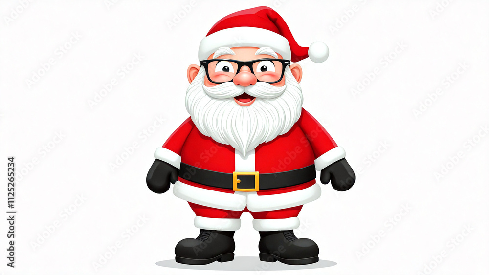 Christmas Santa Claus on a white background, illustration Christmas Santa Claus on a white background, illustration