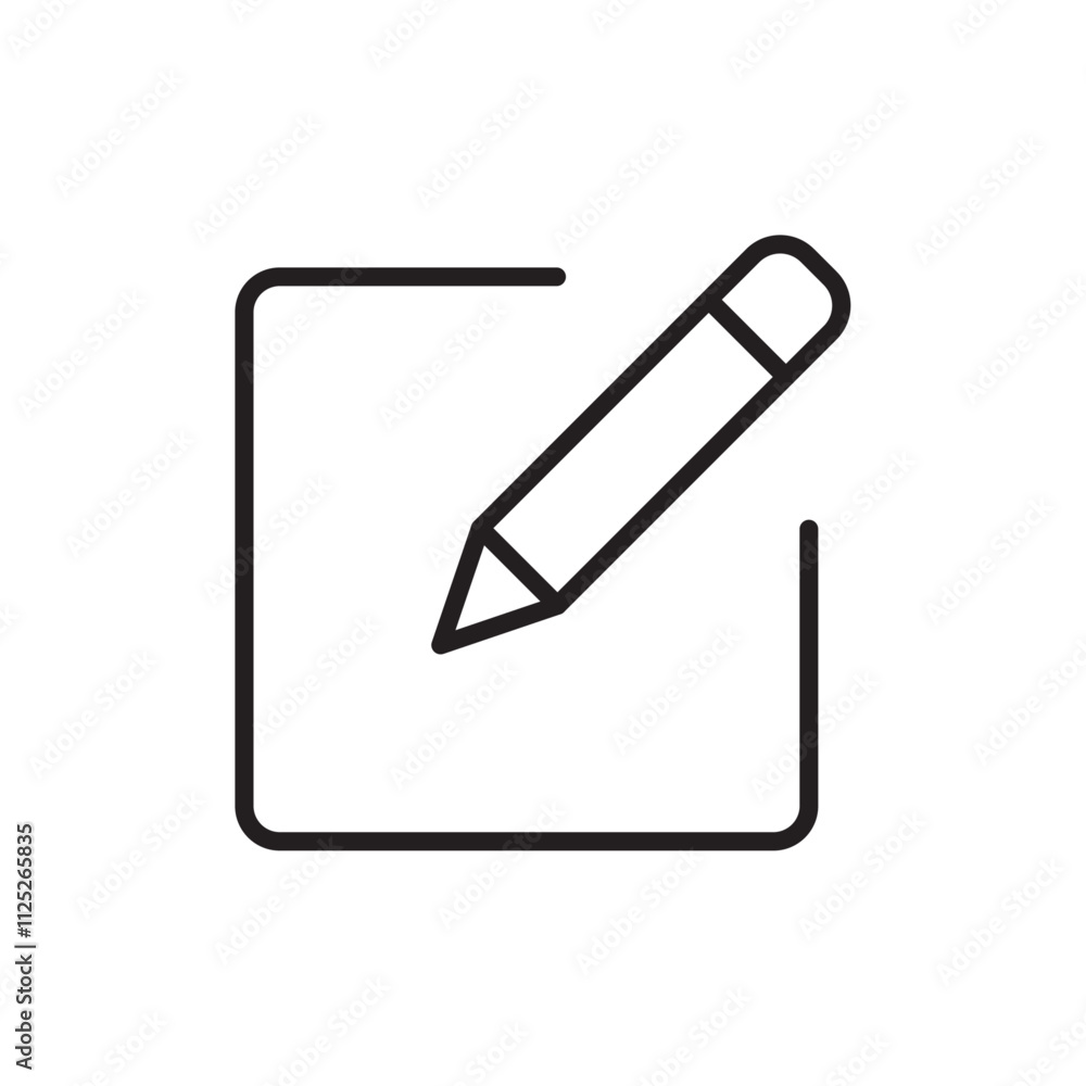 Register icon Flat art in black and white isolated Register icon Flat art in black and white isolated