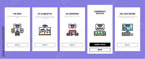 primary school teacher education onboarding mobile vector classroom elementary, learning class, child people, children, desk boy, teaching primary school teacher education illustrations