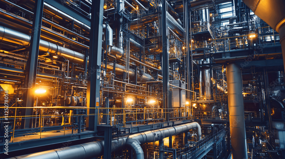 Obraz premium Implementing secure access control and authentication in Industrial IoT environments for data protection.