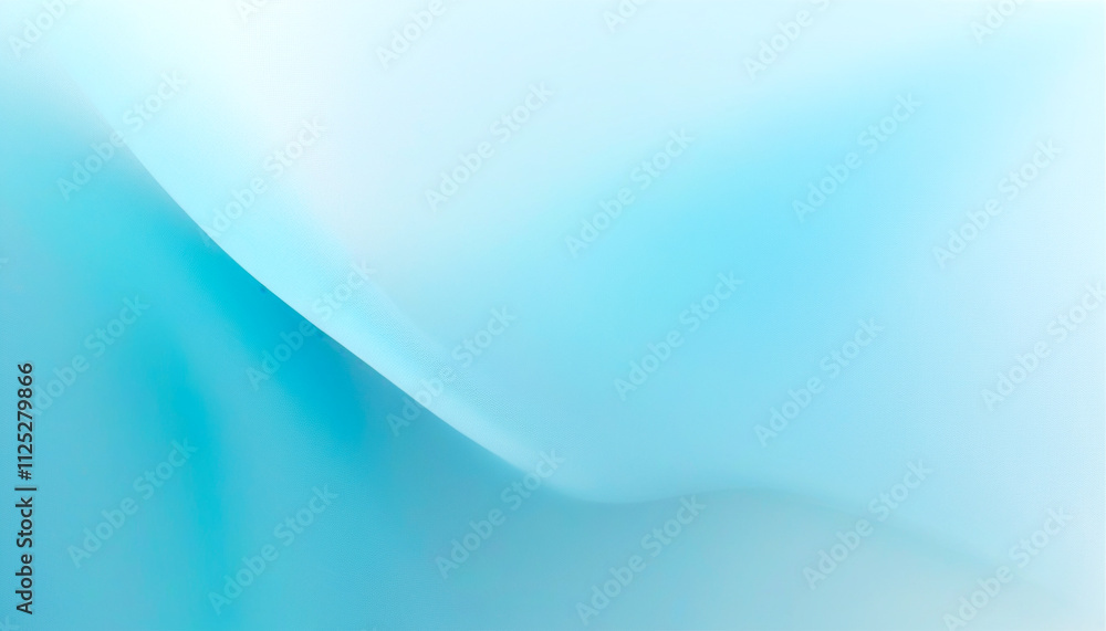 Soft blue waves blend in a tranquil abstract artwork of serenity Soft blue waves blend in a tranquil abstract artwork of serenity