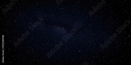 A breathtaking night sky filled with sparkling stars on a black background, mysterious, night time, serene
