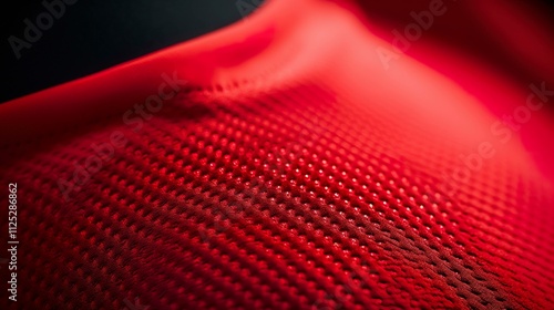 A photo of a detailed shot of a quick-dry athlete