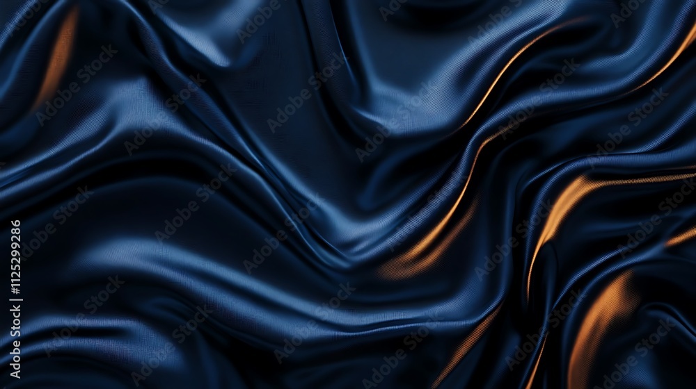 Fototapeta premium Smooth elegant luxury silk or satin texture can use as background