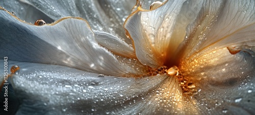 Dew-Kissed Petals: A Macro Exploration of Floral Beauty