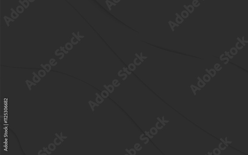Dark Gray Abstract Wavy Background black wave lines subtle texture pattern