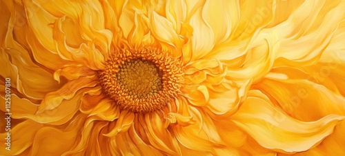 Golden Sunflower: A Close-Up Masterpiece