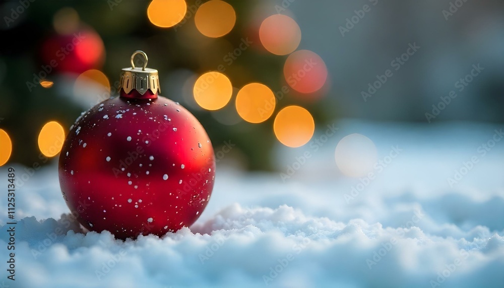 red christmas ball red christmas ball