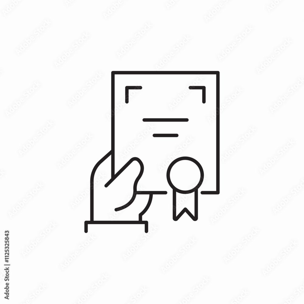 diploma certificate graduate icon sign vector diploma certificate graduate icon sign vector