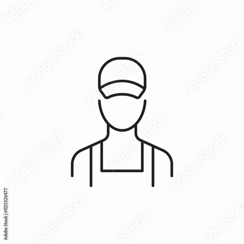 mechanic service icon sign vector