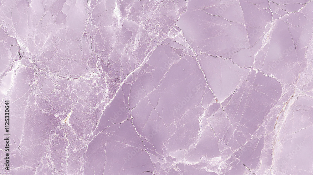 Fototapeta premium Lavender marble texture with soft veins and smooth patterns, creating a calming and luxurious effect.