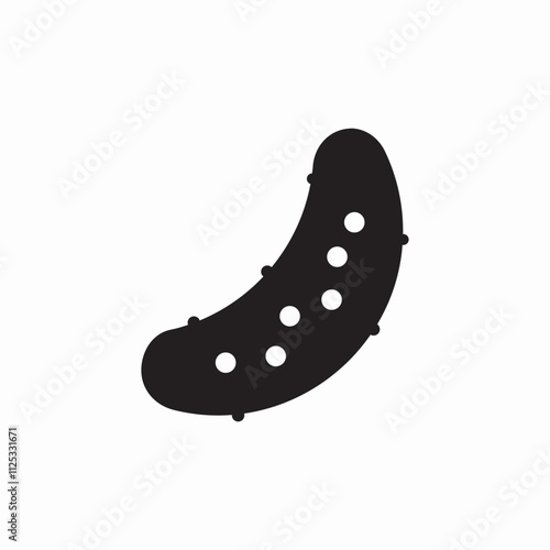 cucumber vegetable icon sign vector