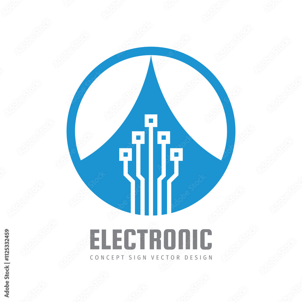 Connection electronic technology - creative logo design. Digital chip sign. Network communication concept symbol. Database icon. Blockchain futuristic symbol. Corporate identity. Vector illustration. Connection electronic technology - creative logo design. Digital chip sign. Network communication concept symbol. Database icon. Blockchain futuristic symbol. Corporate identity. Vector illustration.
