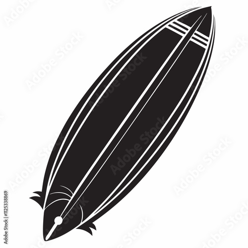 Surfboard silhouette 