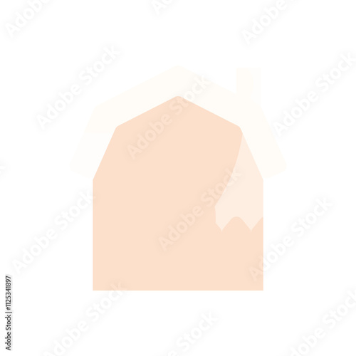 Farmhouse vector icon