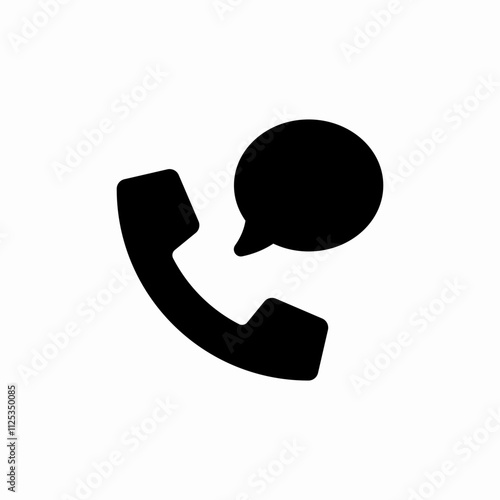 phone call talk icon sign vector