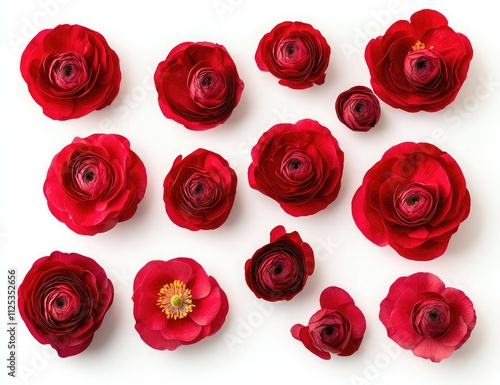 red roses background