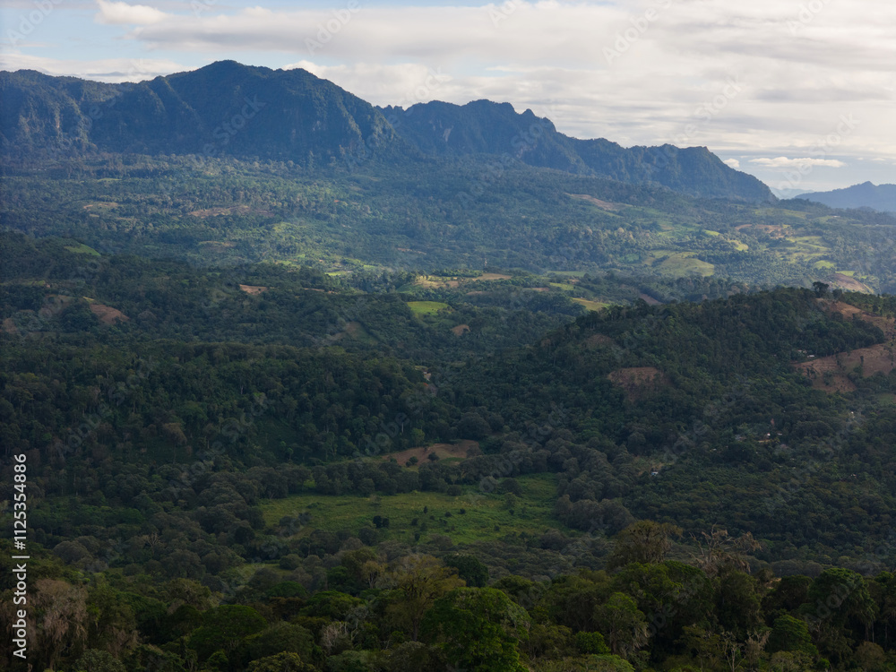 Fototapeta premium Nature reserve landscape in Nicaragua