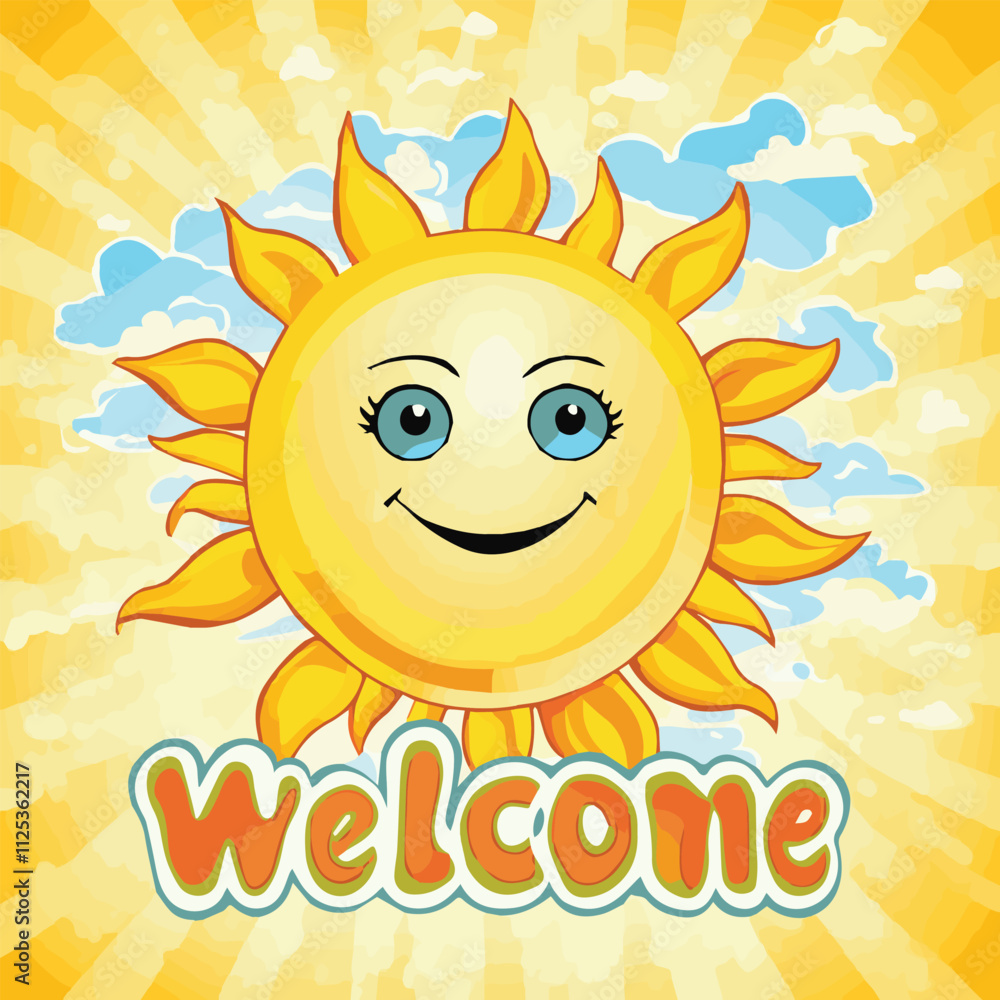 Funny sun. Spring light emotion, doodle vector isolated on white background. Summer Sun Face with sunglasses and Happy Smile. Vector Illustration. Smiling sun showing thumb up. Funny sun. Spring light emotion, doodle vector isolated on white background. Summer Sun Face with sunglasses and Happy Smile. Vector Illustration. Smiling sun showing thumb up.