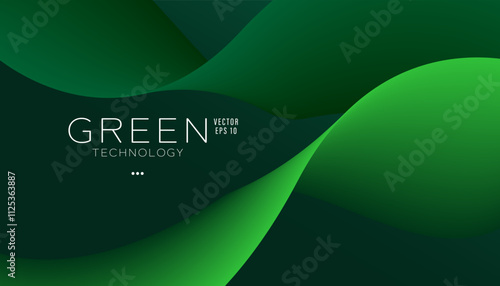 Modern background pattern. Sustainability, Technology and Creative concept. Theme of green nature graphic. Template set for social media, banner, book cover, webdesign, presentation,brand identity.