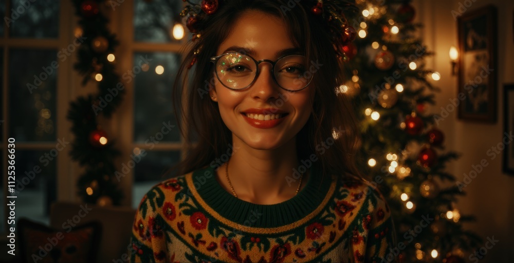 Warm holiday celebration home Warm holiday celebration home