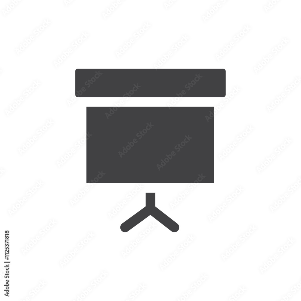 Blackboard icon simple vector symbol Blackboard icon simple vector symbol